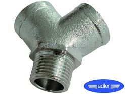 Rozdzielacz potrójny z gwintem zewnętrznym 1/2" - ADLER (0135.85)
