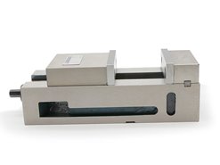 Imadło maszynowe stałe 100 mm z dociskiem szczęki  poziomo - pionowe - FPQ 100/100