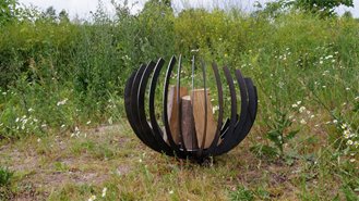 Palenisko ogrodowe OWAL – wysokość 57 cm