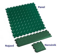 Profil Najazdowy Fortelock 2015 - wzór diament (Diamond Green)