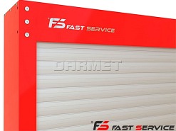 Gablota narzędziowa zamykana roletą żaluzją 100x100cm - FAST SERVICE (G107)
