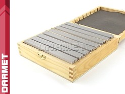 Bloczki równoległościenne | podkładki frezarskie 160 x 8 mm | zestaw 8 par |  PF 160/8 - 12/38x8 PB156-2