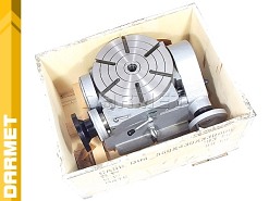 Stół obrotowy do frezarki, podziałowy (uchylny) - 250 mm - DARMET DM-3441