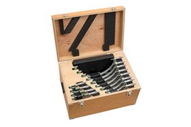 Zestaw 12 sztuk mikrometrów zewnętrznych 0-300 mm | ekonomiczna wersja | analogowe - MITUTOYO 103-914-50