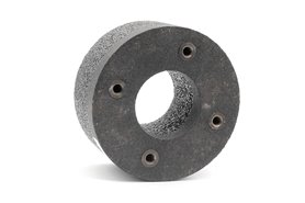 Ściernica tarczowa z wkładkami gwintowymi 125 x 60 x 55 mm | typ 36 | 95A16PB97 - ANDRE 110449