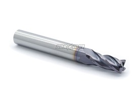 Frez 7 mm pełnowęglikowy | 4-ostrzowy | długi | DIN6527-L | VHM AlTiN - DARMET