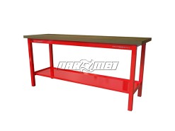 Solidny stół warsztatowy prosty - 2230 mm - FAST SERVICE (P-3-00-01xxx)