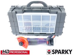 Zestaw combo: udarowa wiertarko-wkrętarka BUR2 18Li + szlifierka kątowa M 18Li - SPARKY (BUR218LI+M18LI)