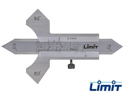 Przymiar spawalniczy do spawów płaskich i narożnikowych, 20 mm - Limit 25690108