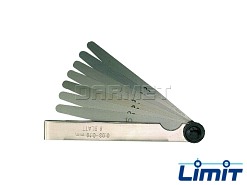 Szczelinomierz listkowy 0,05-1,00 mm | 13 płytek - Limit 25952102