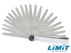 Szczelinomierz listkowy 0,05-1,00 mm | 20 płytek - Limit 25953407