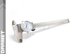 Suwmiarka zegarowa 150 mm | odczyt 0,01 mm - Darmet 186-312S