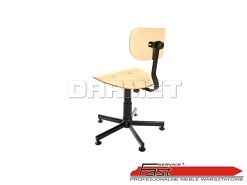 Krzesło Black 02 Rosart (stopki wersja podstawowa) - FAST SERVICE (RKW-15)