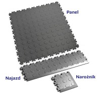 Narożnik Fortelock 2046 - wzór monety (Coins Graphite)