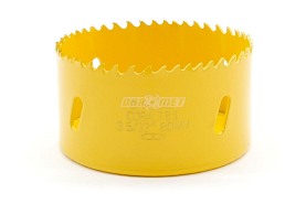 Otwornica do drewna, metalu | średnica 80 mm | bimetalowa HSS-CO - KARNASCH 20.1500.080