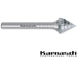 Pilnik obrotowy pogłębiacz stożkowy 60° KSJ, frez do metalu - 12 x 11MM, długość 60MM, chwyt 6MM - KARNASCH (113101-020)