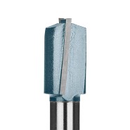 Frez trzpieniowy do drewna prosty, dwupłytkowy | Z ostrzem wiercącym | Średnica 19 mm | Wysokość płytki 30 mm - GLOBUS (FT504-0012-0002)