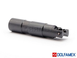 Frez składany trzpieniowy 16 mm, 2-ostrzowy z chwytem Weldon 217.699 - 1616.3 - 10 - DOLFAMEX