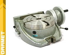 Stół obrotowy do frezarki, podziałowy (pion i poziom) 160 mm - DARMET TSL-160