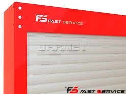 Gablota narzędziowa zamykana roletą żaluzją 100x222cm - FAST SERVICE (G223)