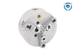 Uchwyt tokarski samocentrujący spiralny, stalowy, 3 - szczękowy: 125 MM (DIN 55027) - BISON BIAL (3535-125-3)