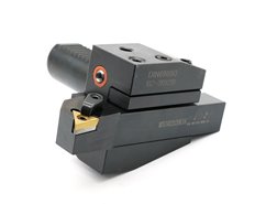 Uchwyt narzędziowy VDI 50 typ B2 | poprzeczny lewy | do noży tokarskich 32 mm | B2.D50.H32 - Darmet