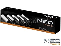 Zestaw nasadek udarowych sześciokątnych 1/2" - 11 sztuk - NEO TOOLS (12-102)
