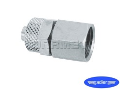Złączka zaciskowa z gwintem wewnętrznym 1/8" na przewód 6 x 4MM - ADLER (0191.10)