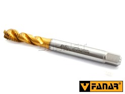 Gwintownik maszynowy wysokowydajny 800X HSS-E, DIN 371 - gwint metryczny ISO M10x1, nieprzelotowy, drobnozwojny - FANAR C2-513X01-0103