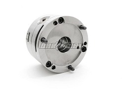 Uchwyt tokarski samocentrujący spiralny, stalowy, 4 - szczękowy: 125 MM (DIN 6350) - BISON BIAL (3774-125)