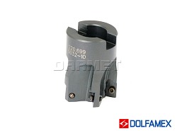 Frez składany nasadzany 32 mm walcowo-czołowy | 5-ostrzowy - 220.699 - 032 - 10 - DOLFAMEX