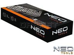 Wkrętak udarowy 1/2" z końcówkami wkrętaków - 10 sztuk - NEO TOOLS (04-250)