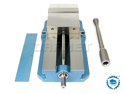 Imadło maszynowe z dociskiem szczęki 155 mm | typ 6523-155 - BISON-BIAL 326523160400