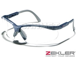 Okulary ochronne i do czytania ZEKLER 55, moc +1,0 - ZEKLER (380605105)
