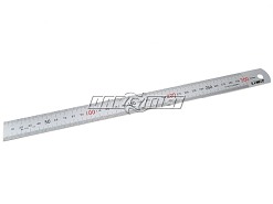 Przymiar kreskowy stalowy, bezodbłyskowy 300 mm | 25x1 mm - Limit 84270206