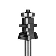 Frez kształtowy CNC PREMIUM do ramek drzwi meblowych - profil wzdłużny | Z łożyskiem dolnym | Śr. robocza 33,9 mm | Dł. robocza 25,4 mm - GLOBUS (FT913-3308-0001)