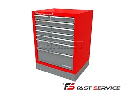 Szafka warsztatowa stojąca z szufladami - FASTSERVICE (T-19)