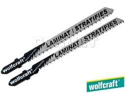 Brzeszczoty do wyrzynarek z trzpieniem "T", do drewna, głębokość cięcia: 25 mm - 3 sztuki - WOLFCRAFT (WF2379000)