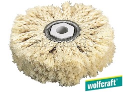Szczotka sznurkowa sizalowa, średnica: 85 mm - WOLFCRAFT WF2098000