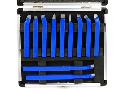 Zestaw noży tokarskich 8 mm x 8 mm | 11 szt.