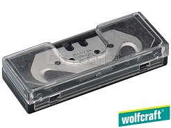 Ostrza haczykowe, 51 x 0,5 mm - 5 sztuk - WOLFCRAFT WF4188000