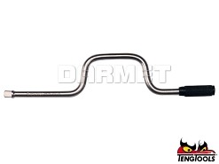Pokrętło korbowe, M120011-C z chwytem kwadratowym 1/2", długość: 420MM - TENGTOOLS (11204-0209)