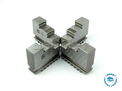 Szczęki jednolite twarde wewnętrzne (komplet) 250 mm, do uchwytów 36**, 37**, 4-szczękowe - BISON-BIAL (398539150100)