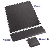 Podłoga Fortelock Industry 2040 - wzór monety (Coins ECO Grey)