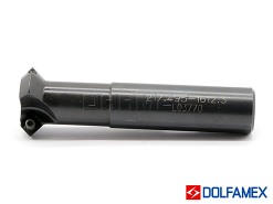 Frez składany trzpieniowy 2-ostrzowy do fazowania z kątem przystawienia 45° 217.495 - 1612.3 - DOLFAMEX