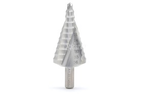 Wiertło stożkowe stopniowe | 6 - 36 mm | 2 ostrza | HSS-XE - KARNASCH (201450U)