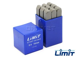 Numeratory | znaczniki cyfrowe 0-9 | wysokość 10 mm - Limit 17330705