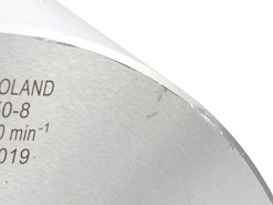 Uchwyt tokarski samocentrujący spiralny, stalowy, 3 - szczękowy: 250 MM (DIN 55027) - BISON BIAL (3534-250-8)