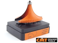 Frez zaokrąglający R38,1 do drewna z łożyskiem dolnym | 88,9 x 44,4 x 12 mm - CMT (938.996.11)