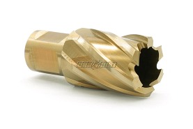 Wiertło koronowe z chwytem Weldon 3/4" | Gold-Line - 23 x 30 mm - KARNASCH 20.1260U023